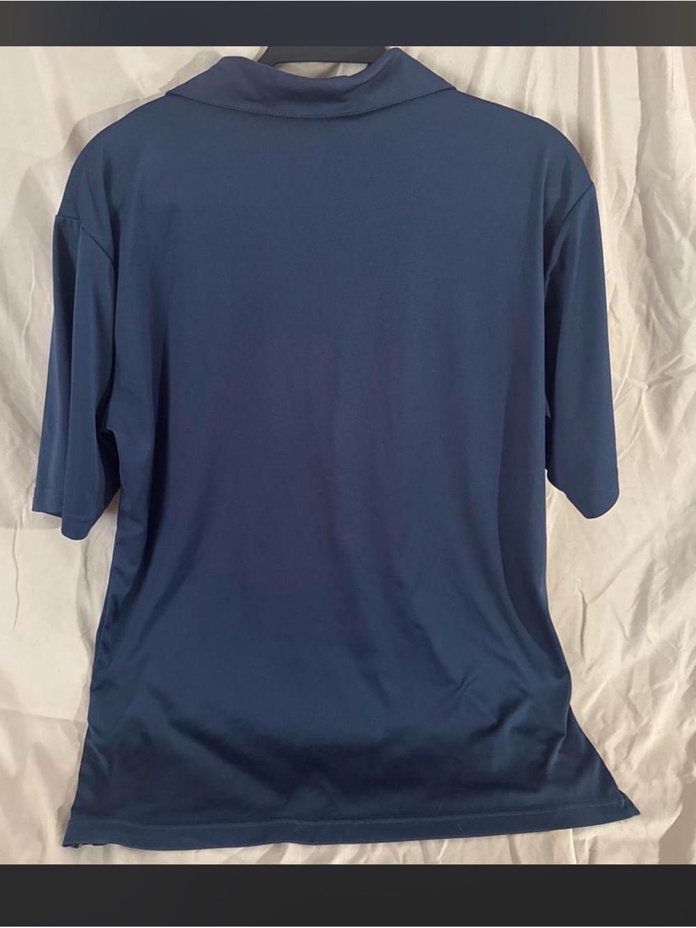Men's Navy SPACEX Polo Shirt - Picture 4 of 4